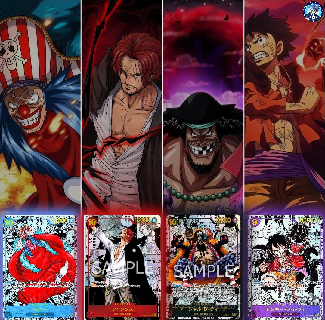 One Piece Card Game - The Four Emperors OP-09 JP