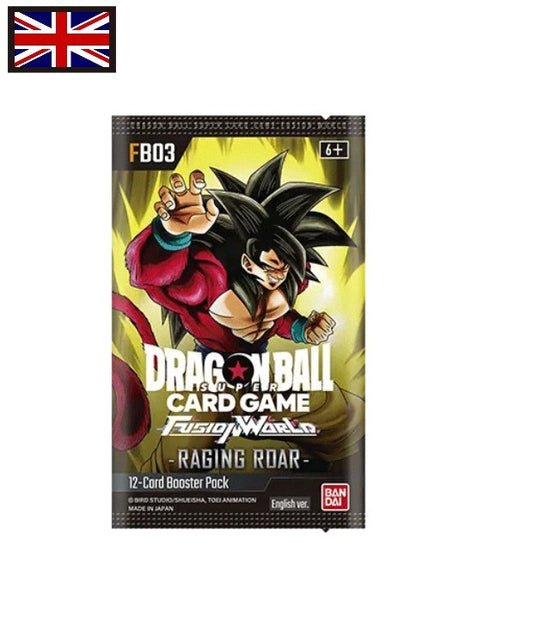 Dragon Ball Super Card Game - Fusion World - Raging Roar FB03 ENG