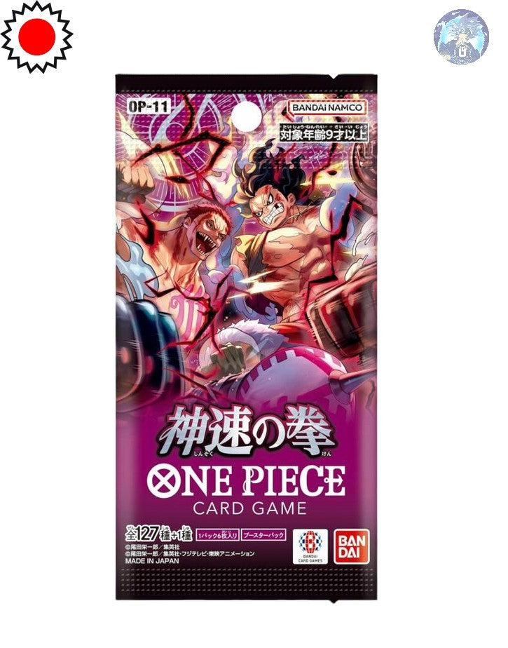 One Piece Card Game - A Fist Of Divine Speed OP-11 JP